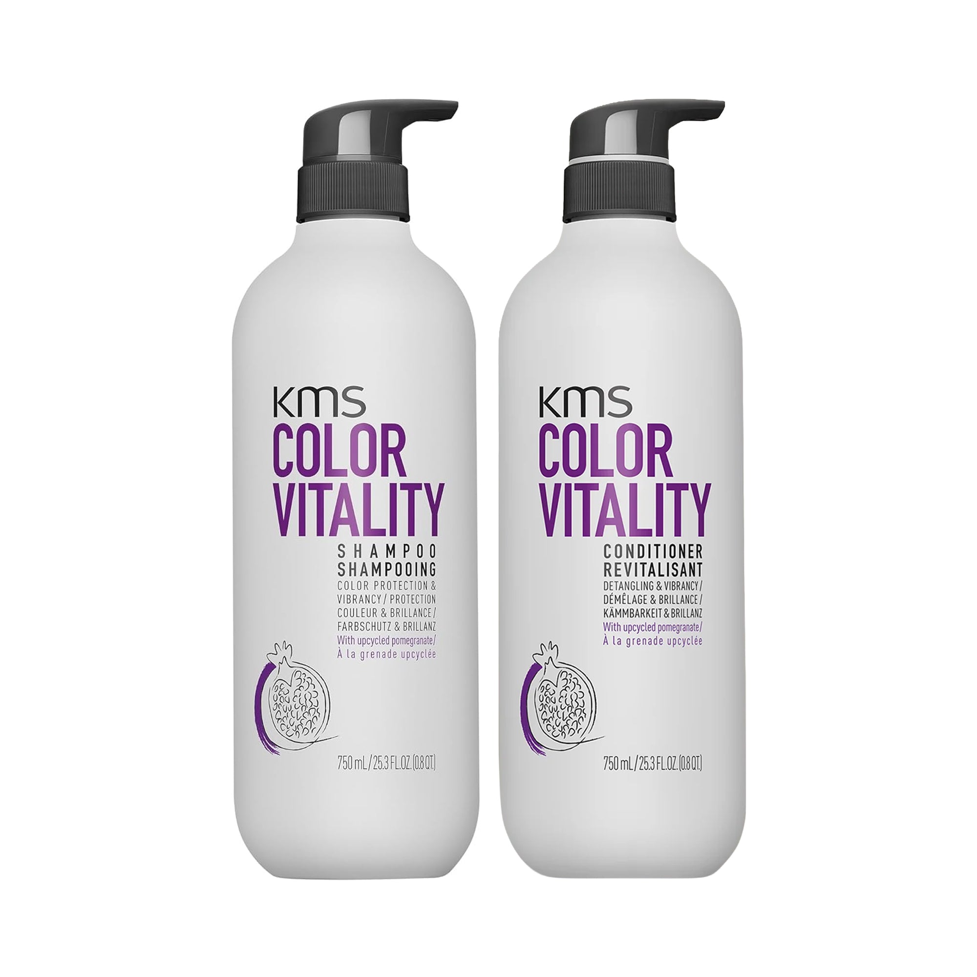 KMS ColorVitality Shampoo & Conditioner Duo / 25OZ