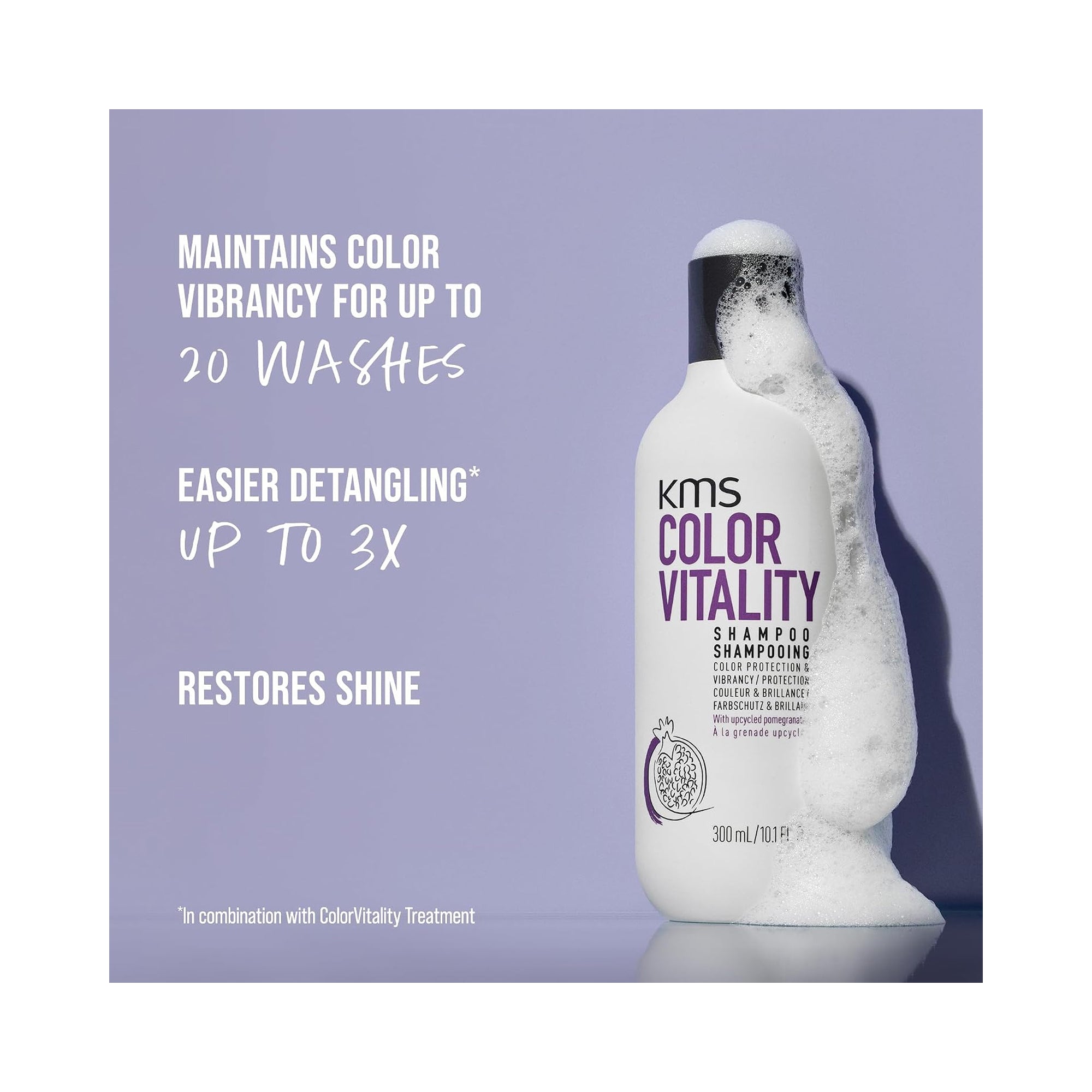 KMS ColorVitality Shampoo & Conditioner Duo / 25OZ