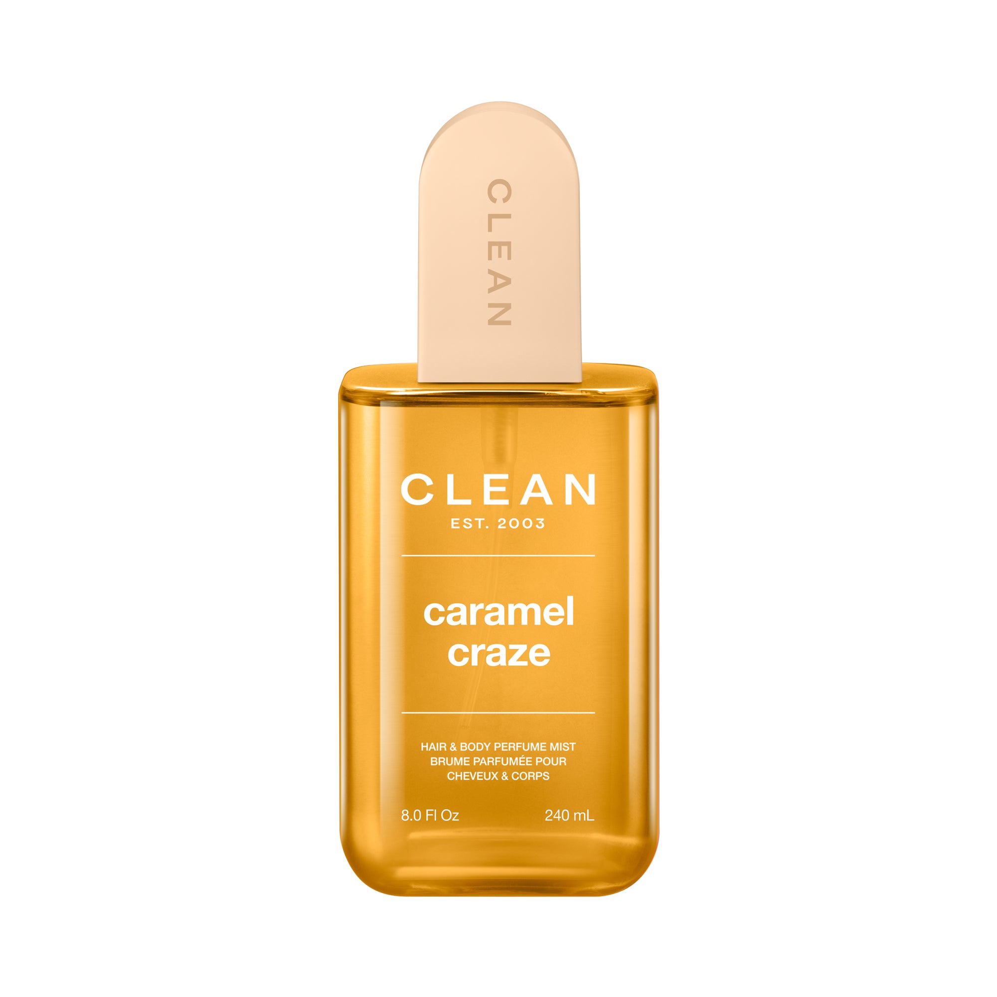 CLEAN Caramel Craze Hair & Body Perfume Mist / 8OZ