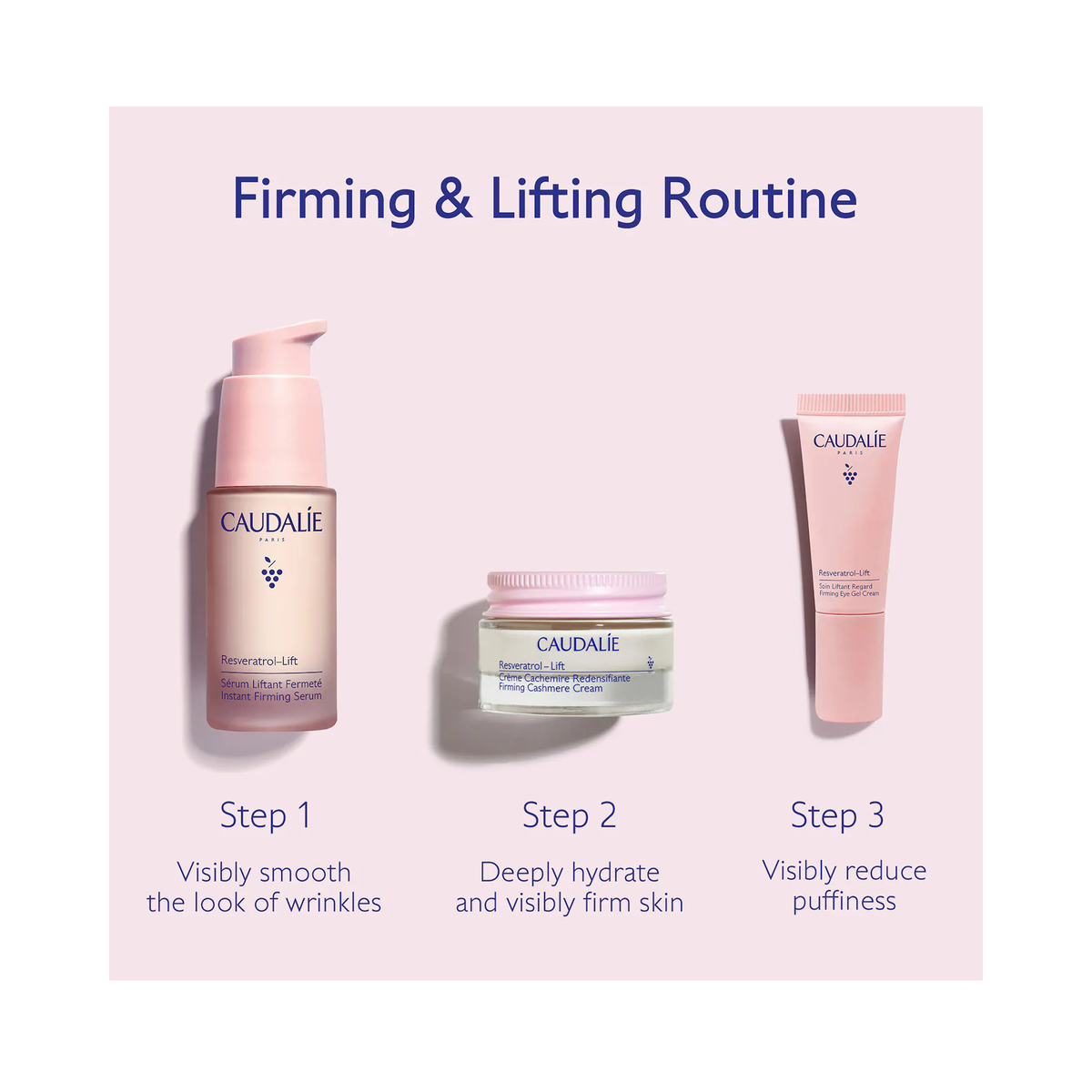 Caudalie Resveratrol-Lift Lift & Firm Essentials Set - HOL25, image 30920588787862