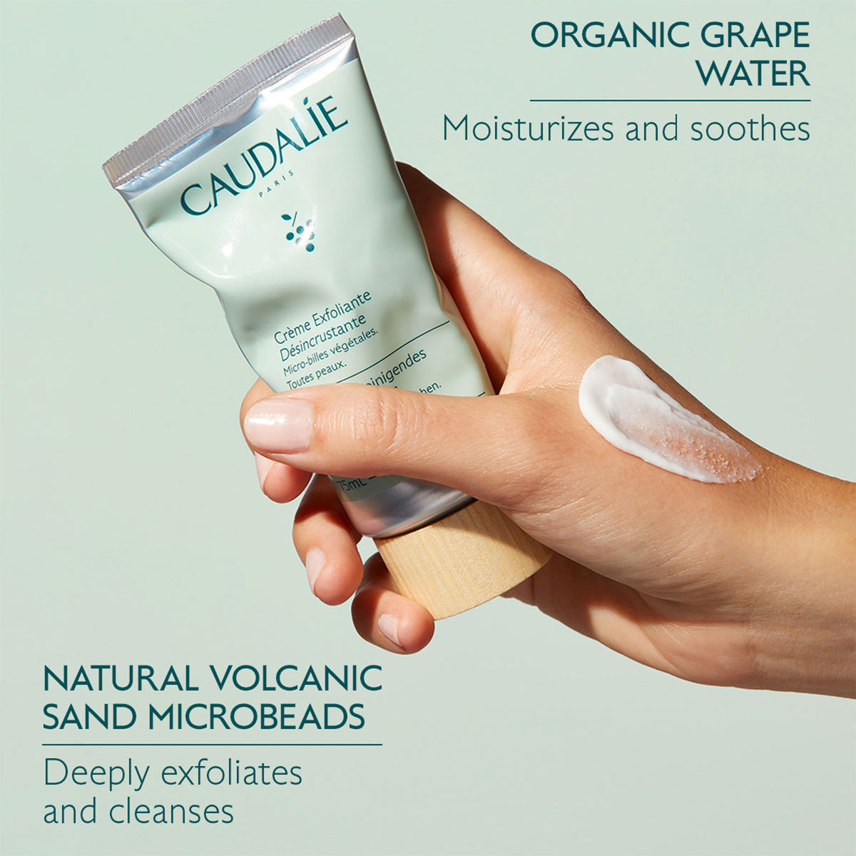 Caudalie Deep Exfoliating Cleanser / 2.5OZ, image 27379548651670