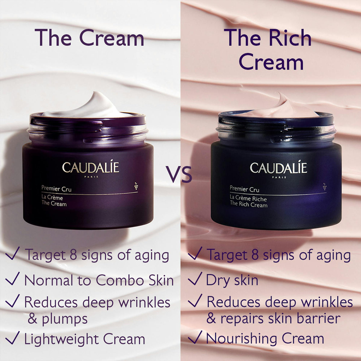 Caudalie Premier Cru The Cream / 1.69OZ, image 28166697123990