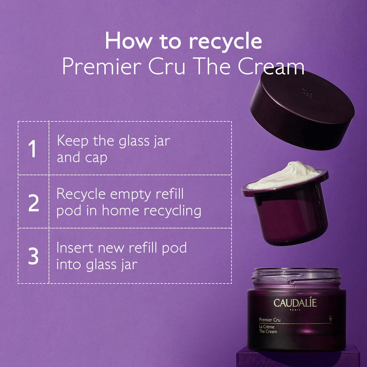 Caudalie Premier Cru The Cream / 1.69OZ, image 28166697091222