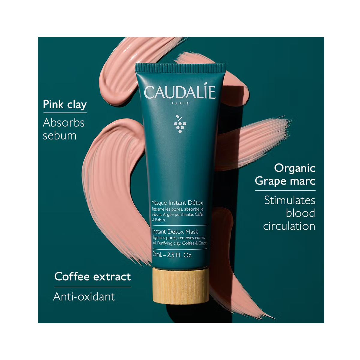 Caudalie_Vinoclean_Instant_Detox_Mask / 2.5OZ, image 29687201202326