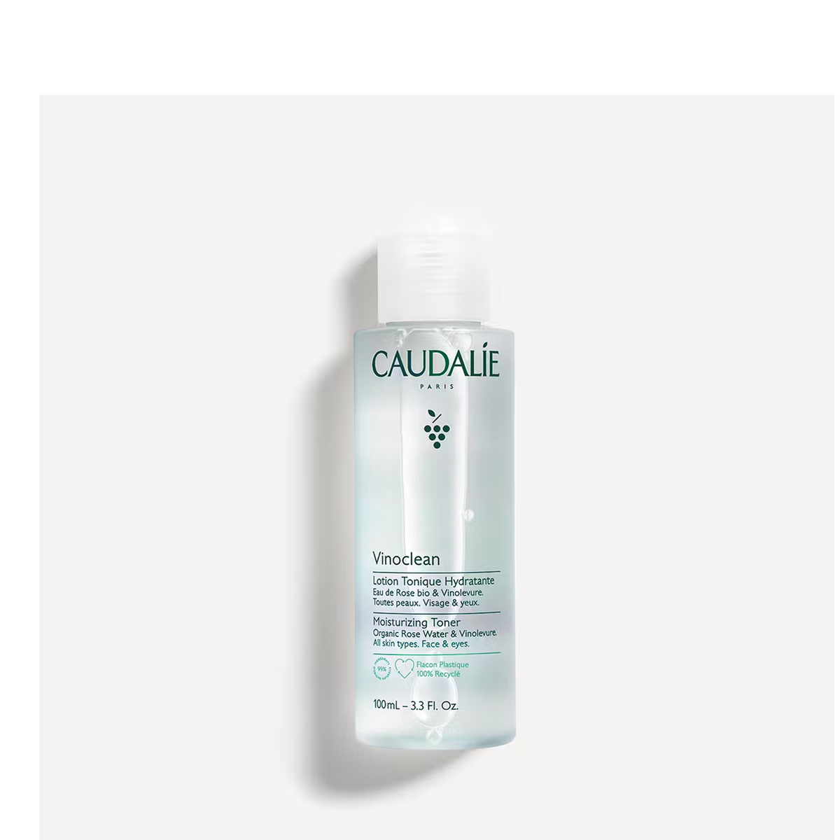 Caudalie_Vinoclean_Moisturizing_Toner_with_Rose_Water / 3.4 oz