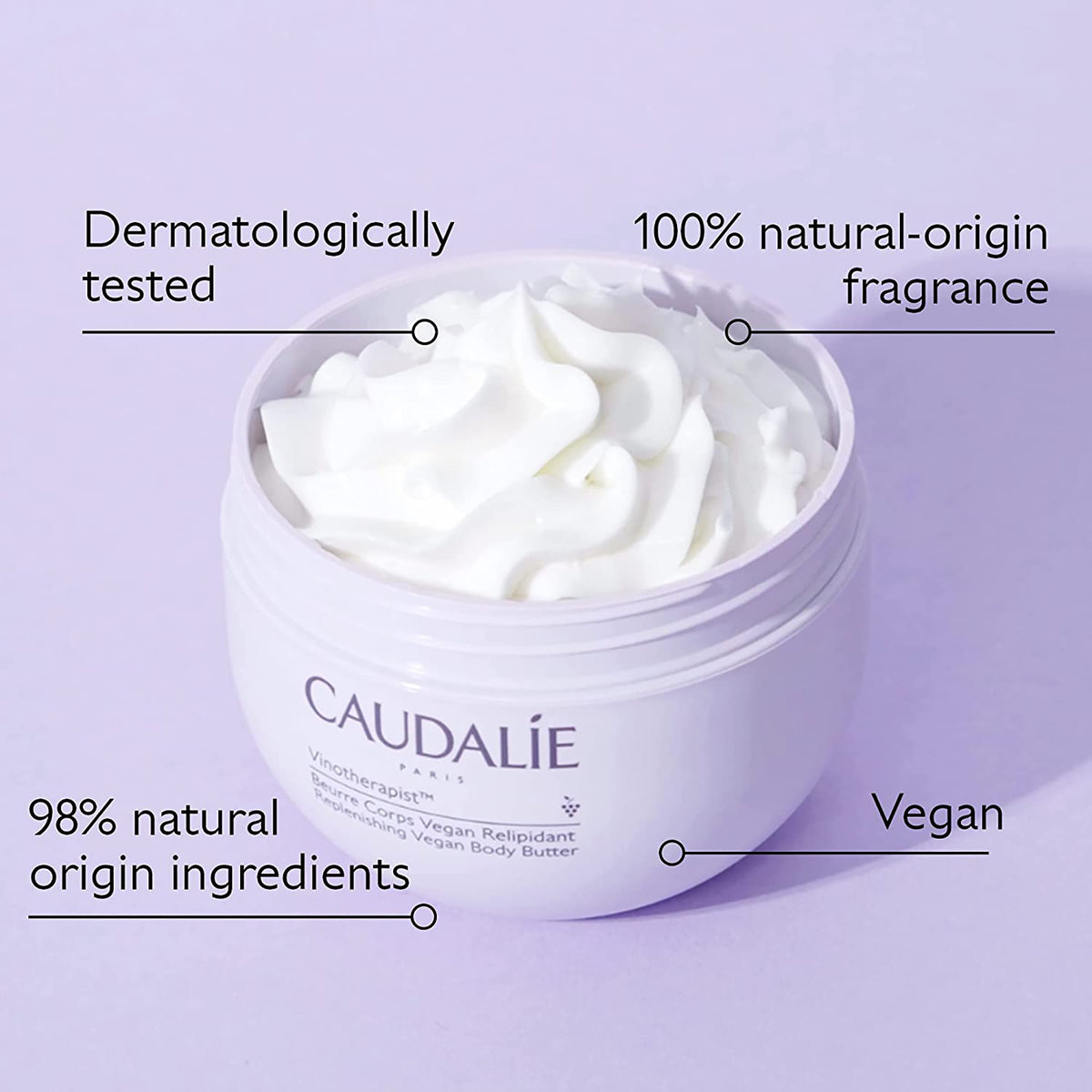 Caudalie Vinotherapist Replenishing Vegan Body Butter / 8.4 OZ, image 28181815623830