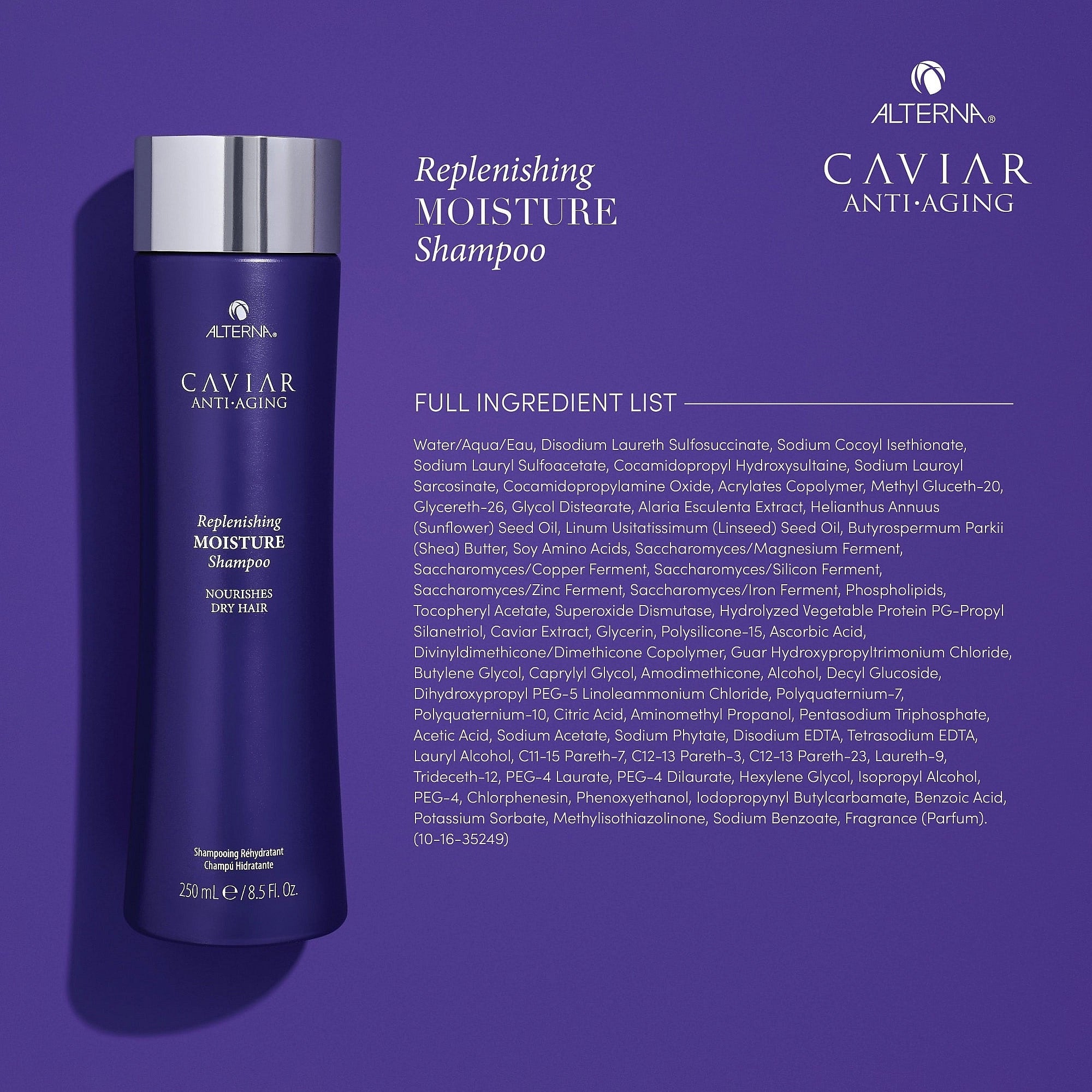 Alterna Caviar Anti-Aging Replenishing Moisture Shampoo / 8.5