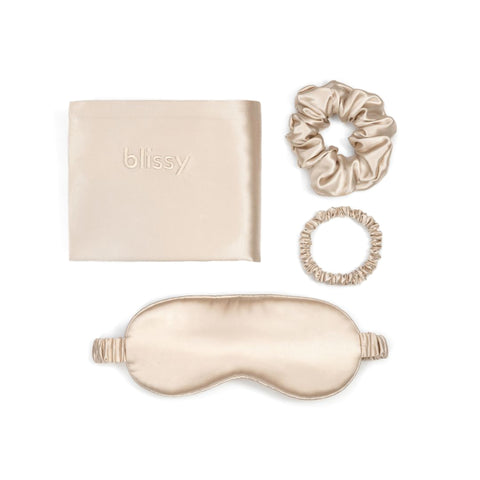 Blissy Silk Dream Set Champagne Standard / CHAMPAGNE