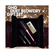 GHD Duet Blowdry Hair Dryer Brush Gift Set In Cherry Chic - HOL25 / KIT
