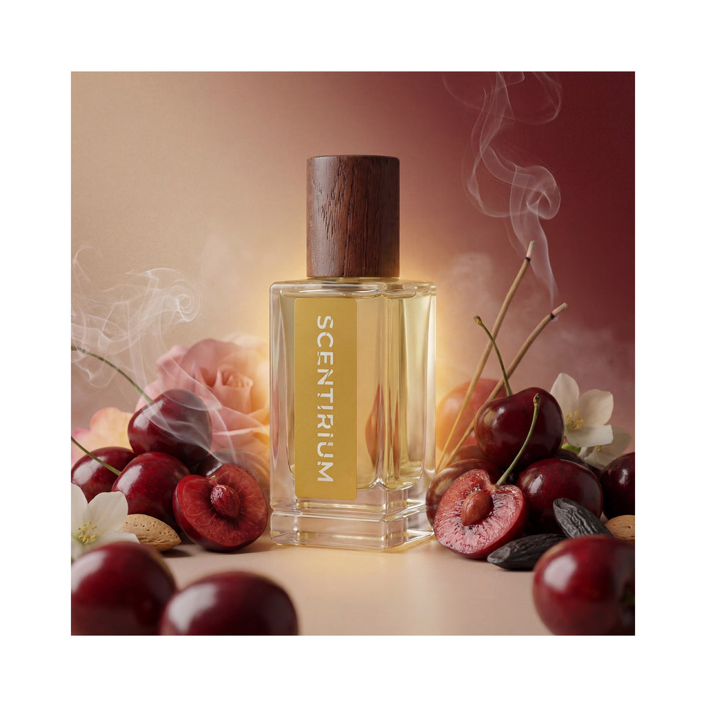 Scentirium Cherry Solis – Sweet Cherry, Almond & Smoky Amber Fragrance / 1OZ