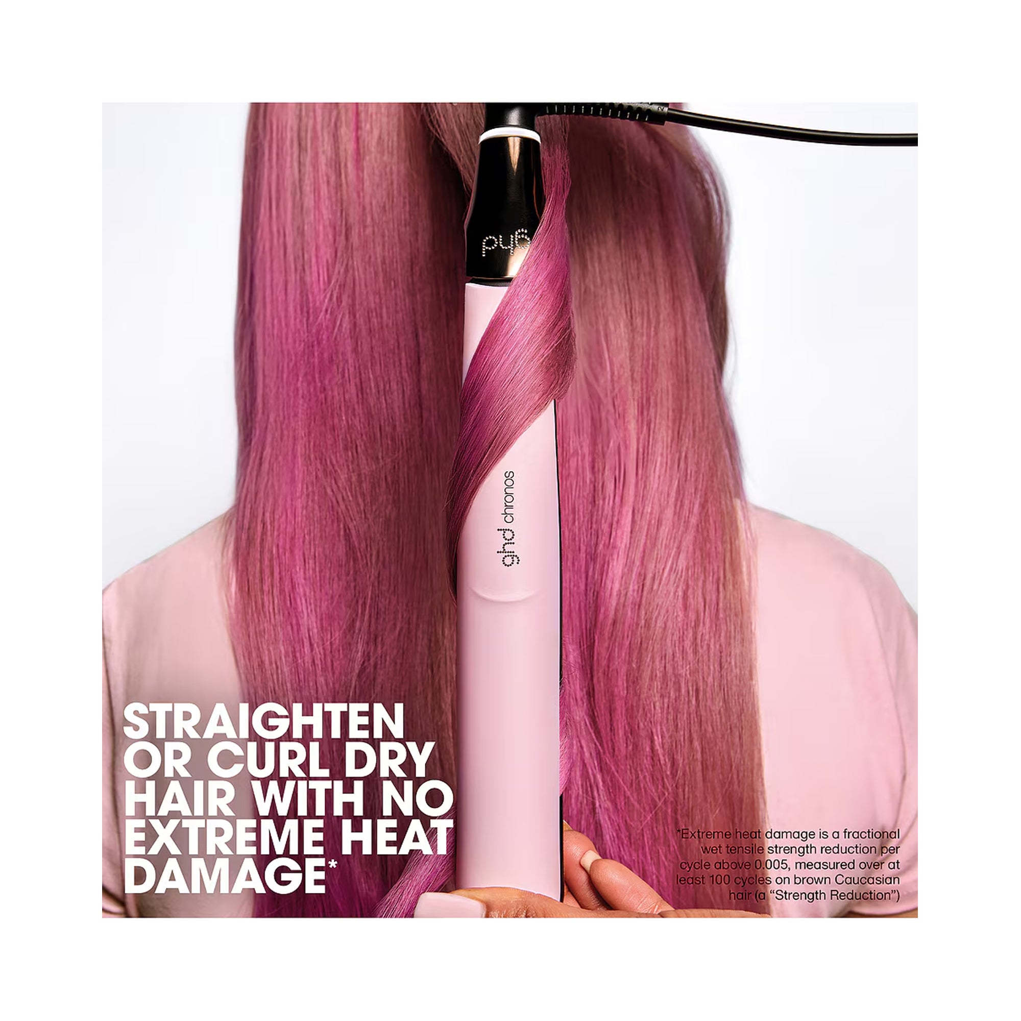 GHD Chronos 1 Inch Styler In Pink Sorbet