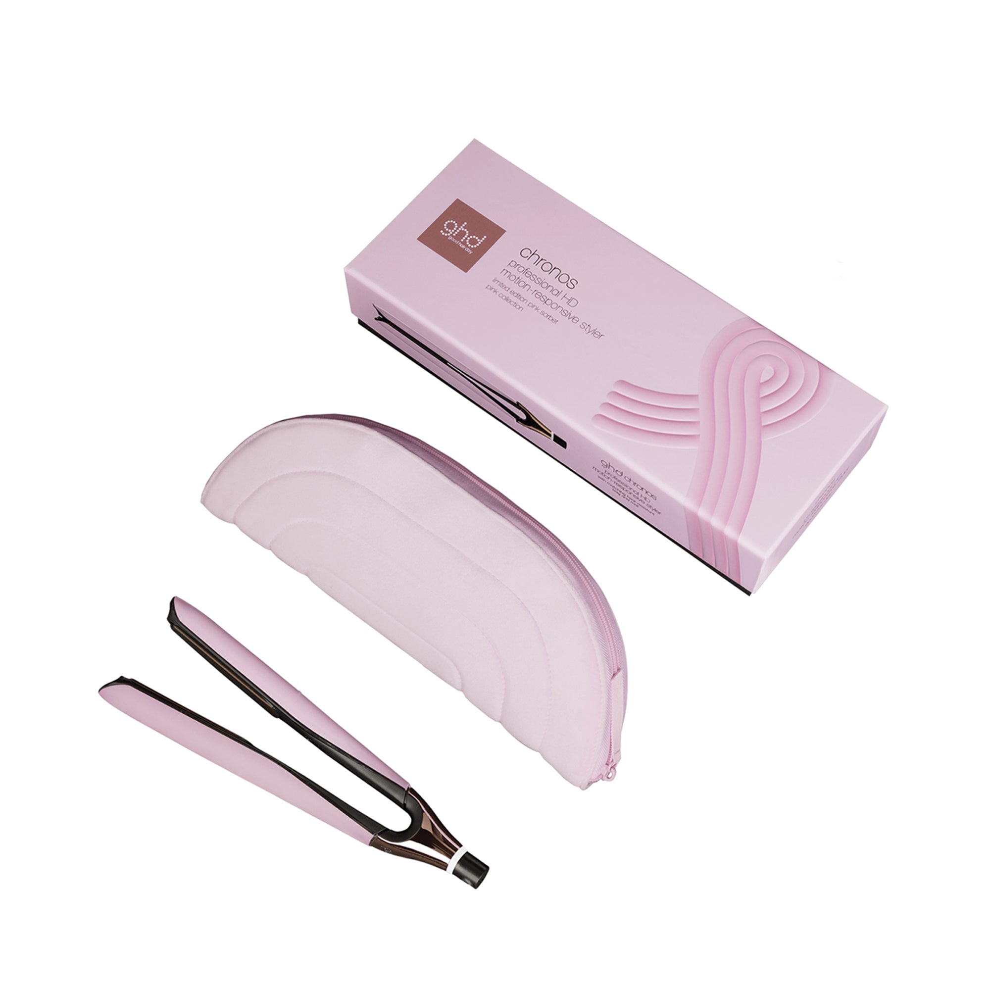 GHD Chronos 1 Inch Styler In Pink Sorbet