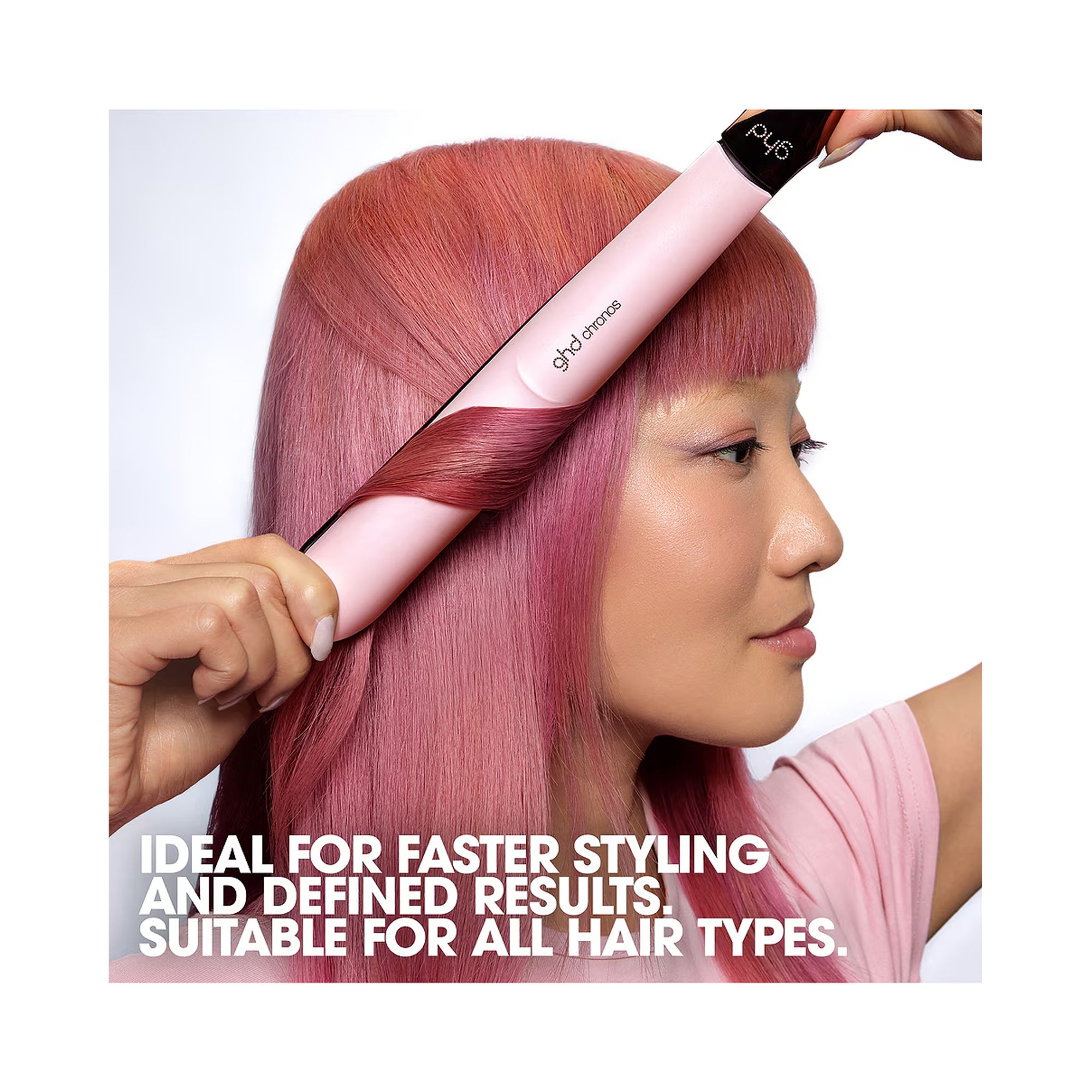 GHD Chronos 1 Inch Styler In Pink Sorbet