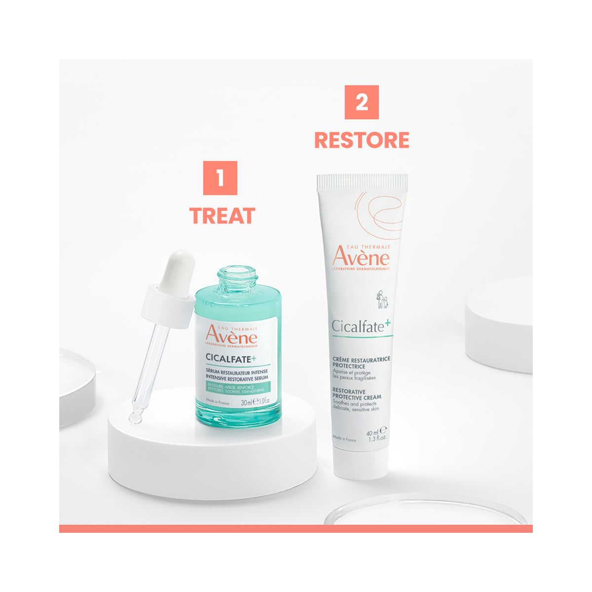 Avene Cicalfate+ Intensive Restorative Serum / 1 OZ, image 46228282704022