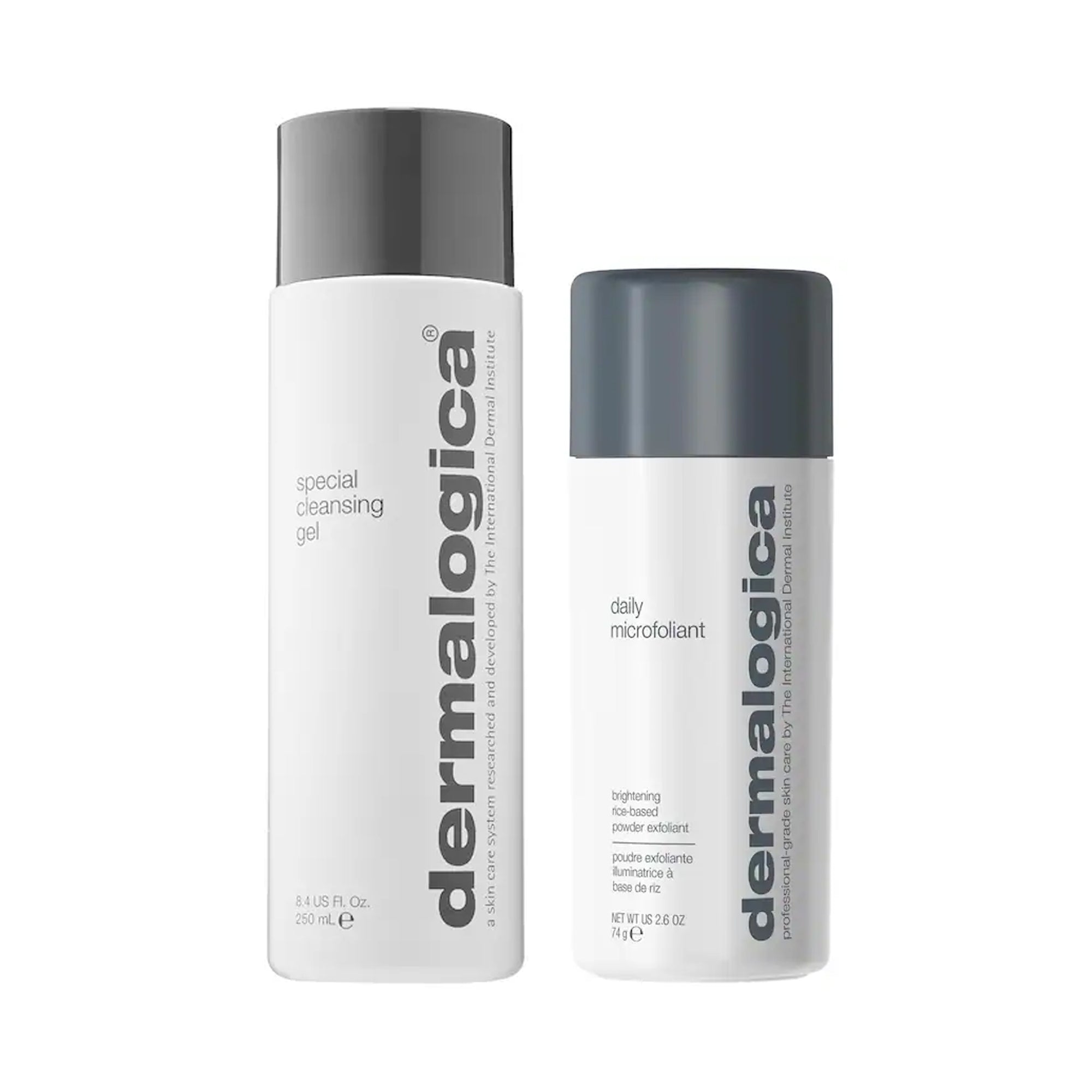 Dermalogica Cleanse & Brighten Duo (Special Cleansing Gel 8.4oz + Daily Microfoliant 2.6oz) / DUO