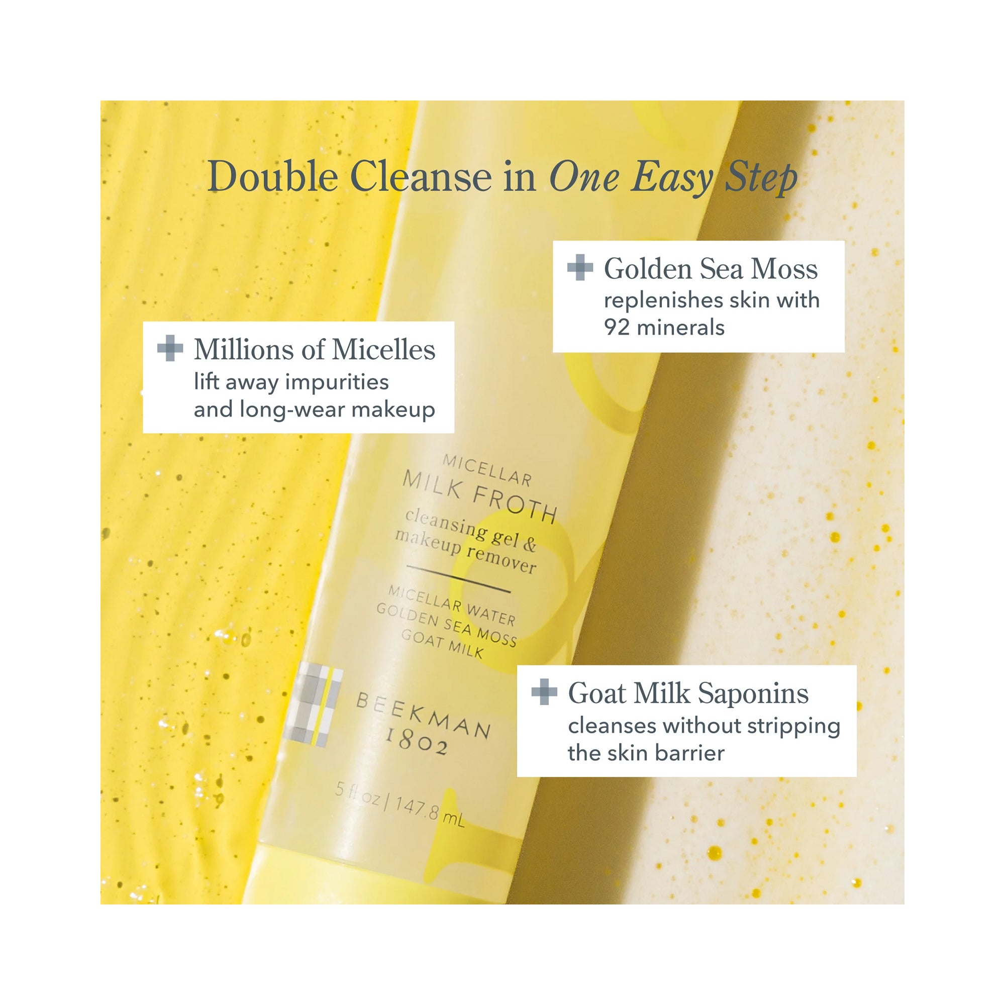 BEEKMAN 1802 Micellar Milk Froth / 5OZ