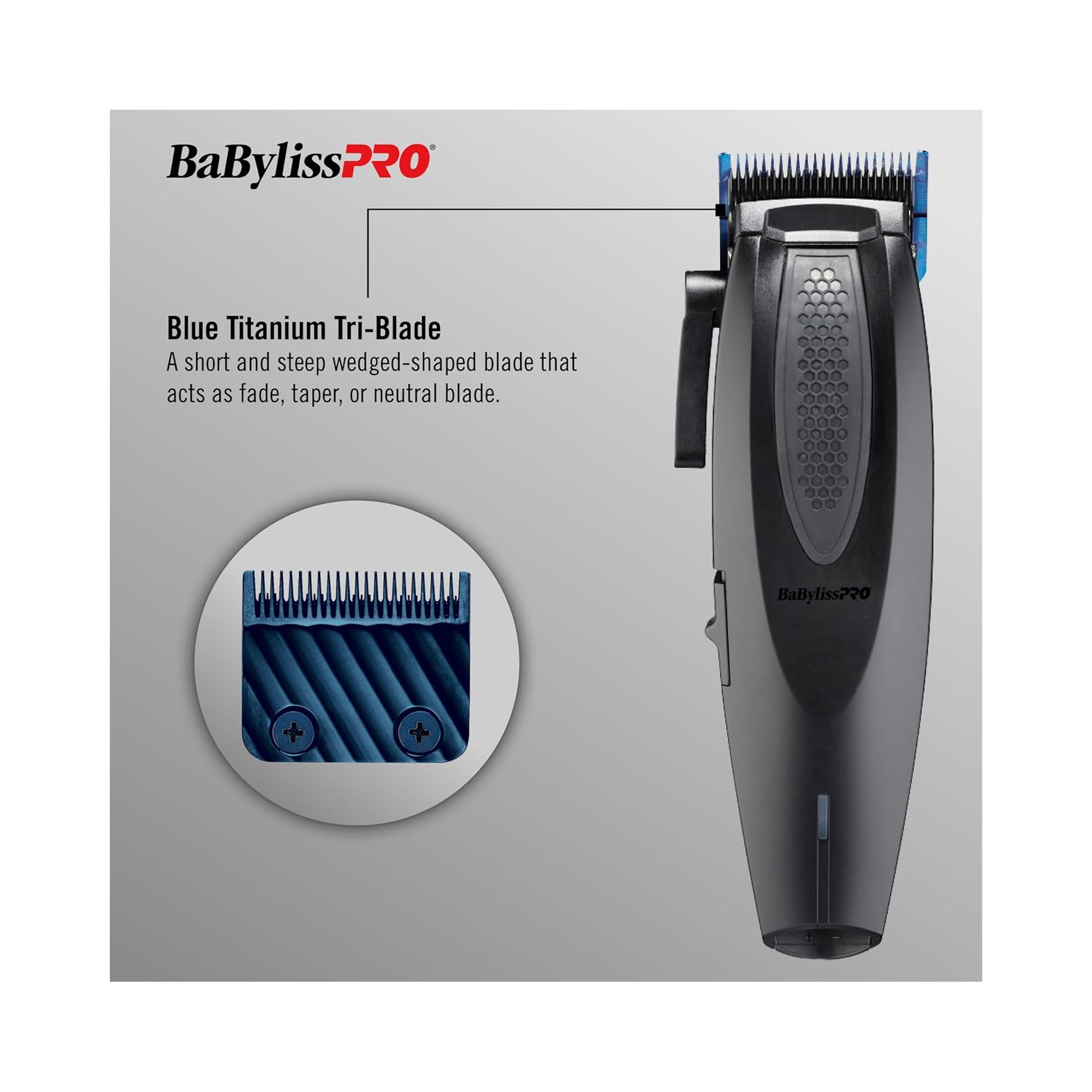 Babylisspro LithiumFX Limited Edition Cord/Cordless Lithium Ergonomic Clipper - Item No. FX673NSMB