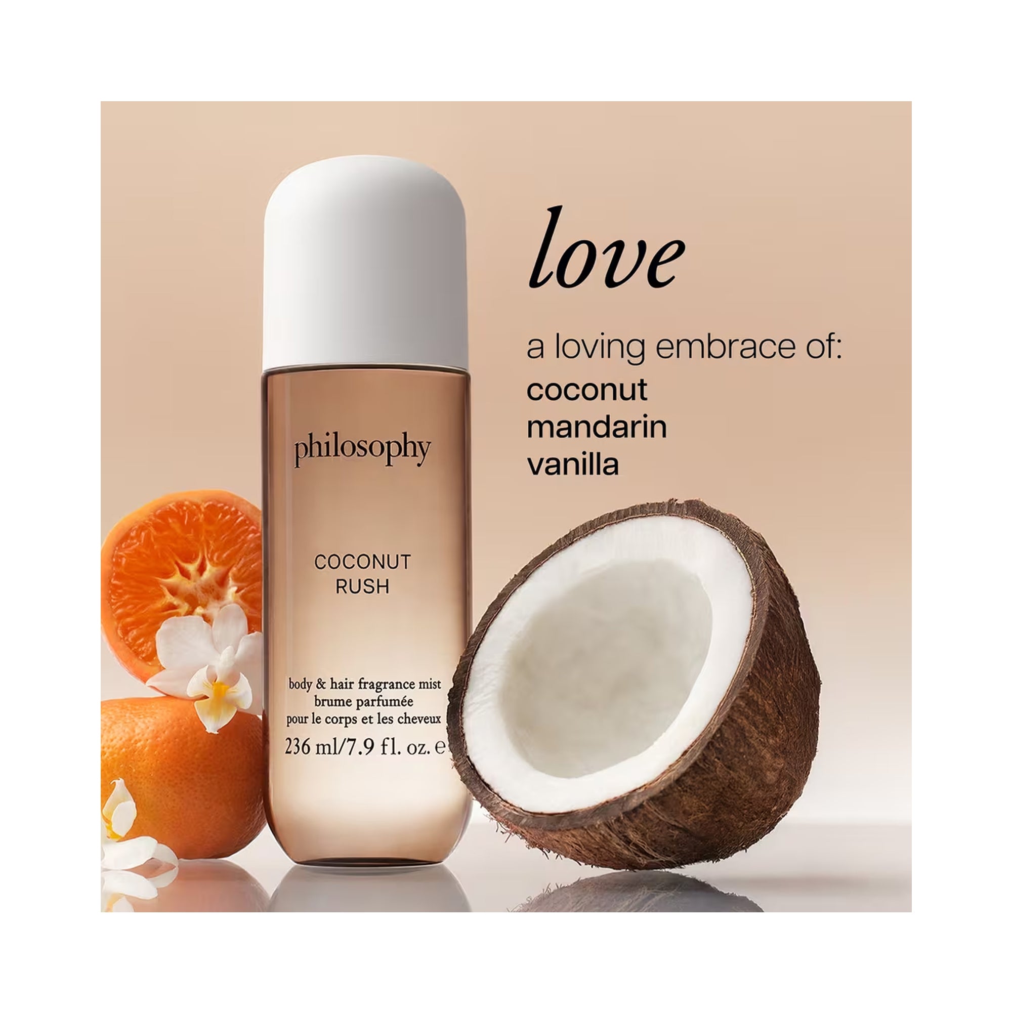 Philosophy Body & Hair Fragrance Mist / COCONUT RUSH
