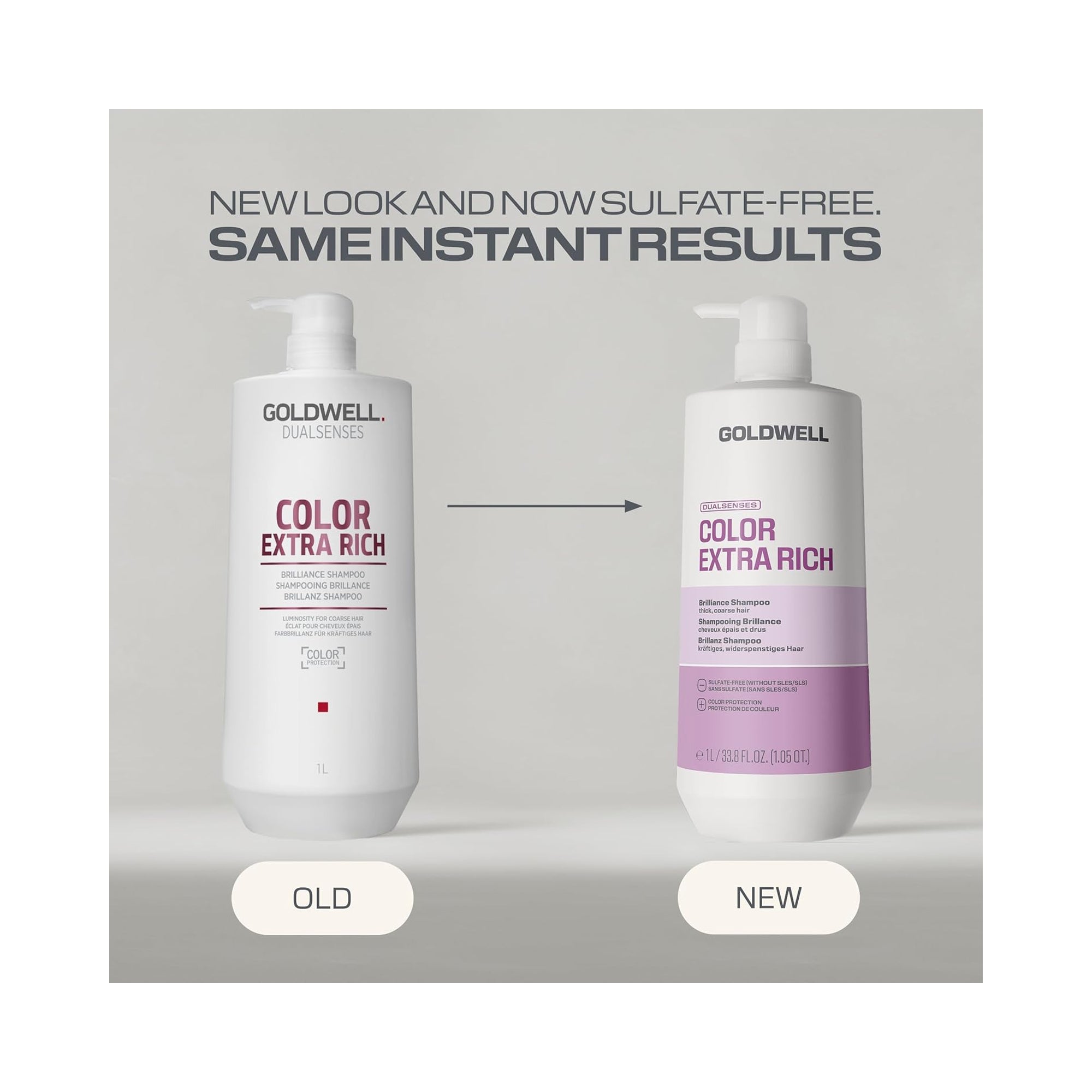 Goldwell Color Extra Rich Brilliance Shampoo & Conditioner Liter