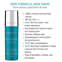 Colorescience Brightening Primer SPF 20