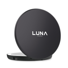 LUNA London COMPACT 2.0 7X 1X Magnifying LED Compact Mirror / MATTE BLACK