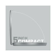 LUNA London COMPACT 2.0 7X 1X Magnifying LED Compact Mirror / CHALK GREY