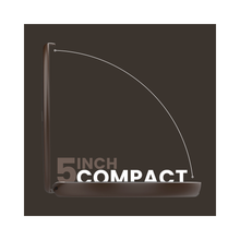LUNA London COMPACT 2.0 7X 1X Magnifying LED Compact Mirror / ESPRESSO BROWN
