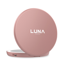 LUNA London COMPACT 2.0 7X 1X Magnifying LED Compact Mirror / ROSE GOLD