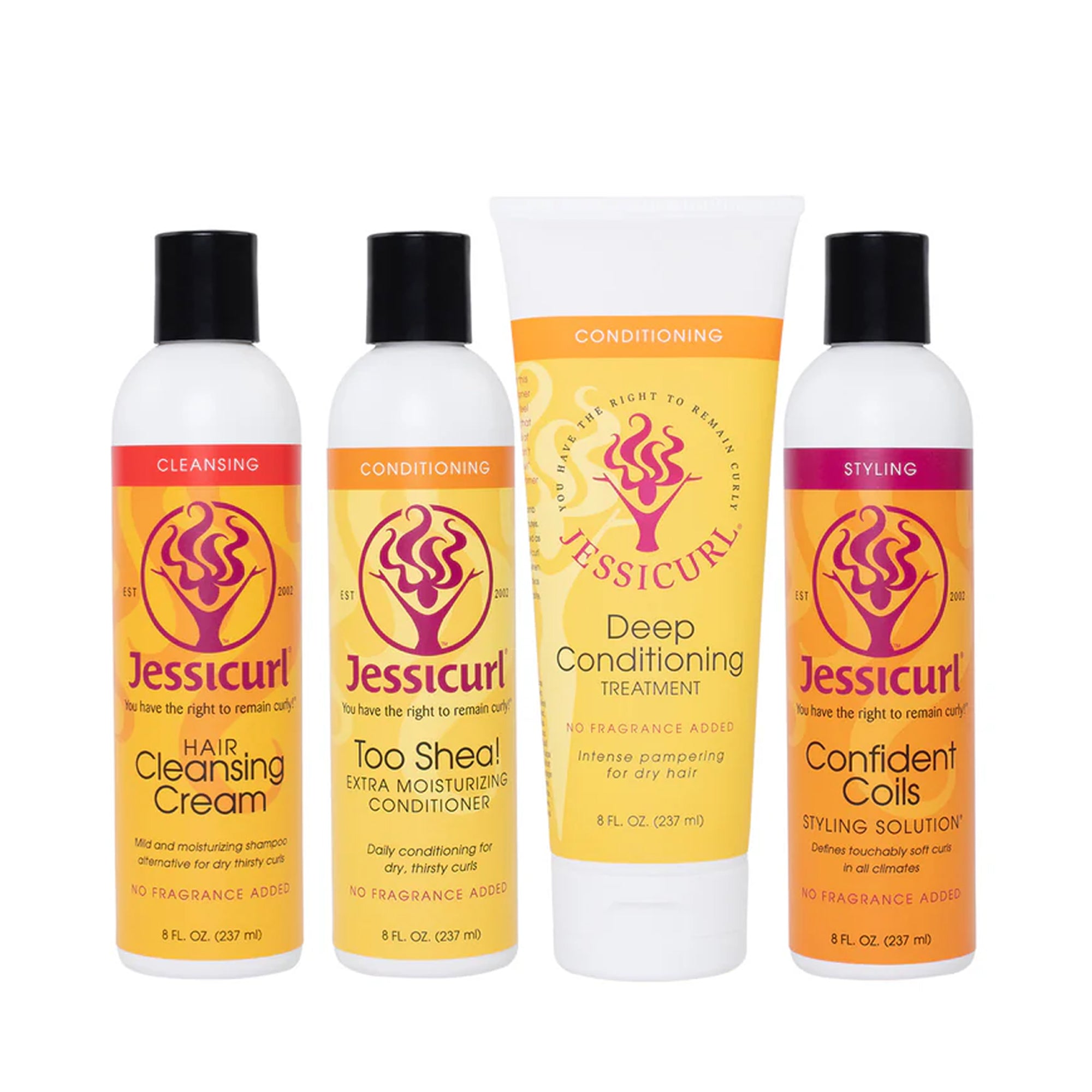 Jessicurl Confidence Collection - Fragrance Free / 8OZ