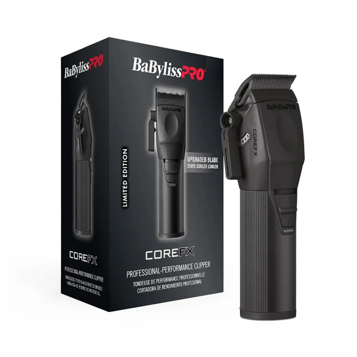 BaBylissPro CoreFX Clipper Matte Black - Item No. FX86MB, image 46187189698710