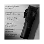 BaBylissPro CoreFX Clipper Matte Black - Item No. FX86MB