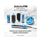 BaBylissPRO Nano Titanium Style/Switch Curl Attachment (Set of 2) / 1.5 Inch