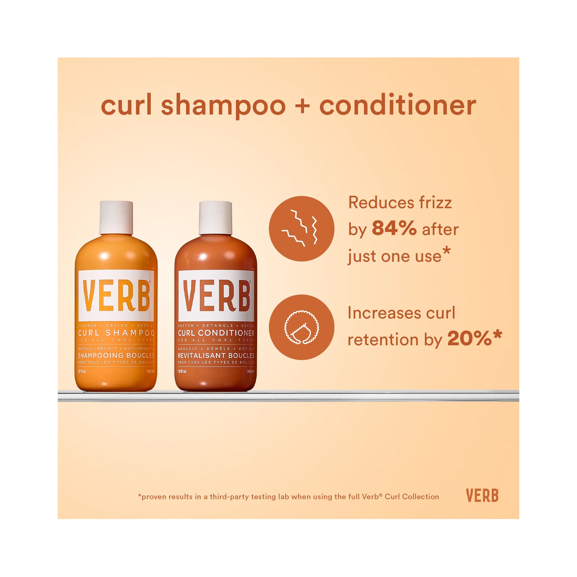 Verb Curl Shampoo & Conditioner 12oz Duo / DUO