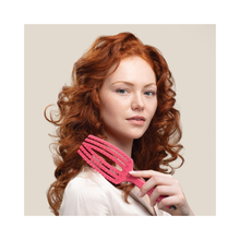 Olivia Garden CurlyHair Single Bristle Vented Brush - Pink / WAVY TO CURLY