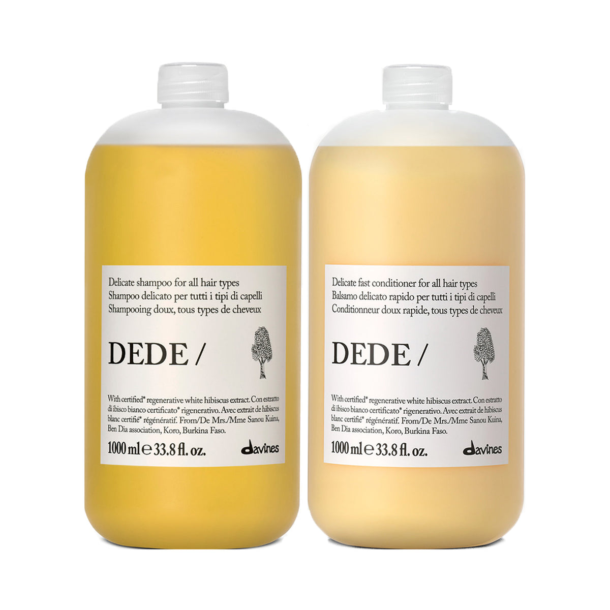 Davines DEDE Liter Duo / 33.8OZ, image 32628869169302