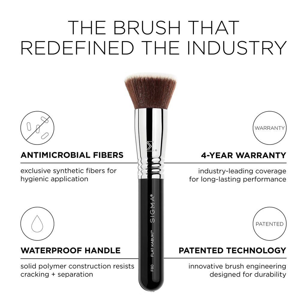 Sigma F80 Flat Kabuki Brush thumbnail 3
