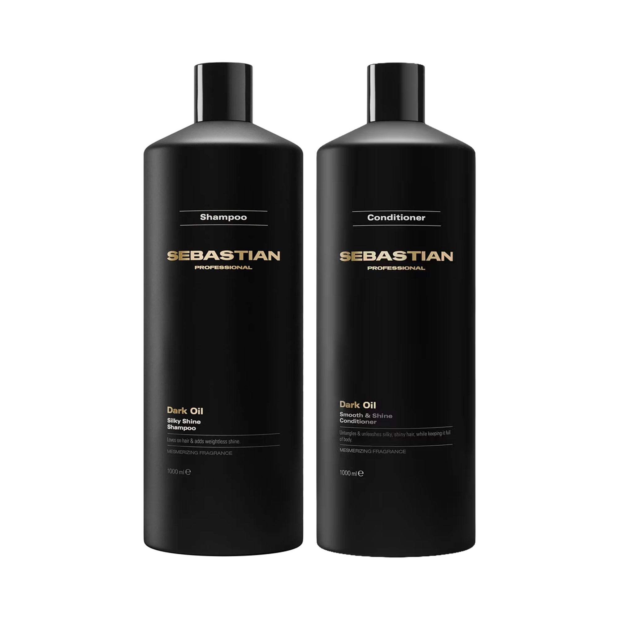 Sebastian Dark Oil Shampoo & Conditioner Liter Duo ($100 Value) / 33.8OZ