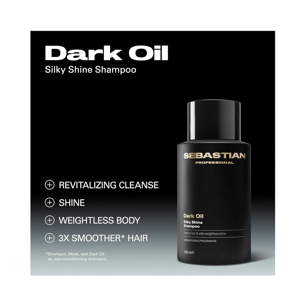 Sebastian Dark Oil Silky Shine Shampoo / 9.4OZ thumbnail 4