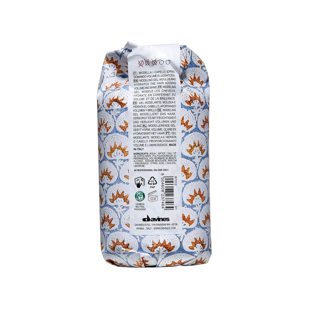 Davines This is a Medium Hold Modeling Gel / 8OZ, image 27423757697174