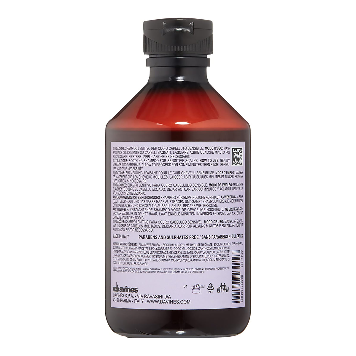 Davines Calming Shampoo / 8OZ, image 27413552398486