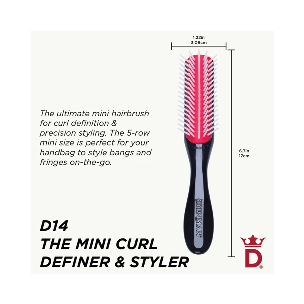 Denman_D14_Small_5_Row_Styling_Brush / D14 thumbnail 3