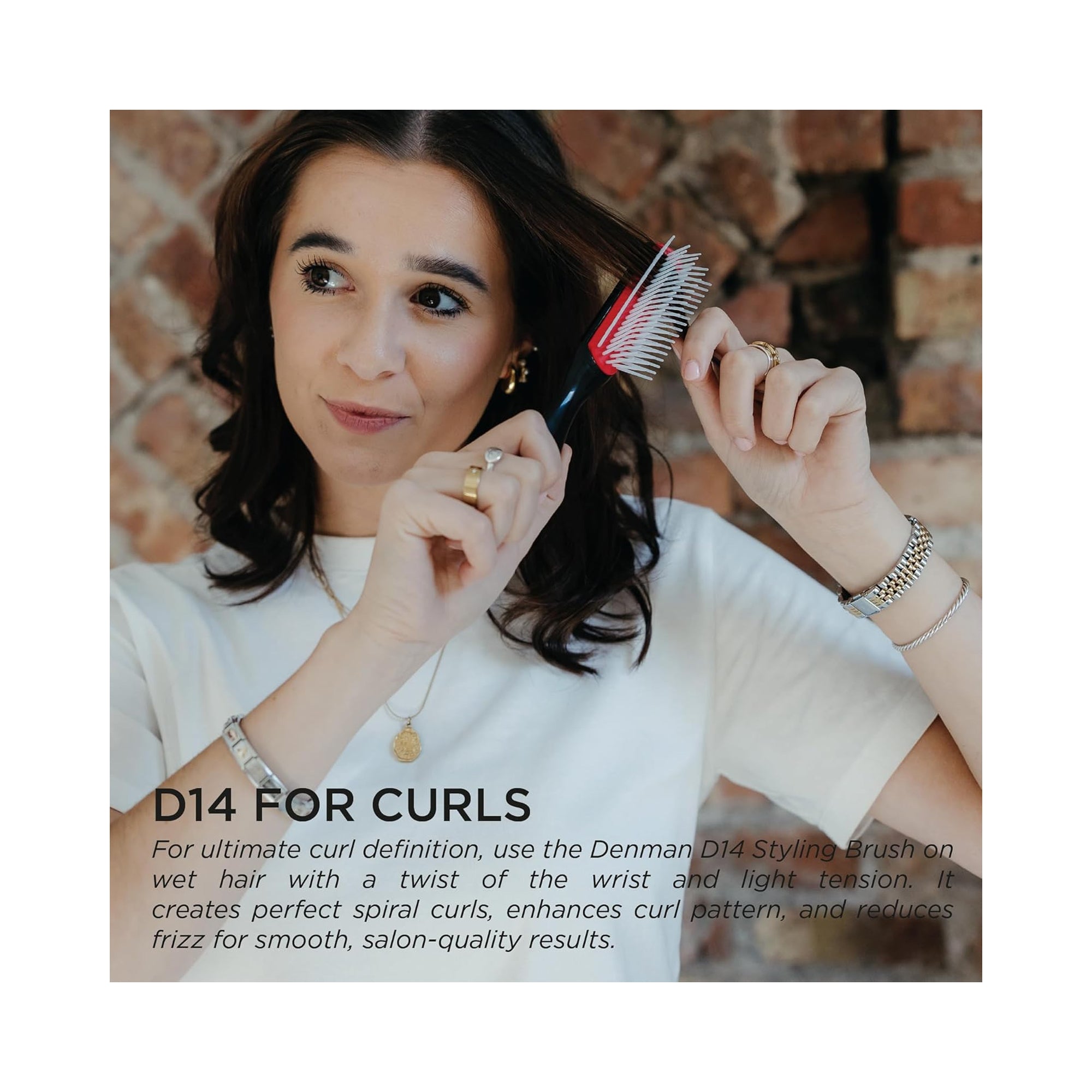 Denman_D14_Small_5_Row_Styling_Brush / D14