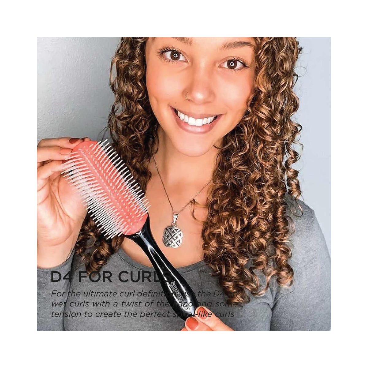 Denman D4 Large 9 Row Styling Brush, image 32558860632214