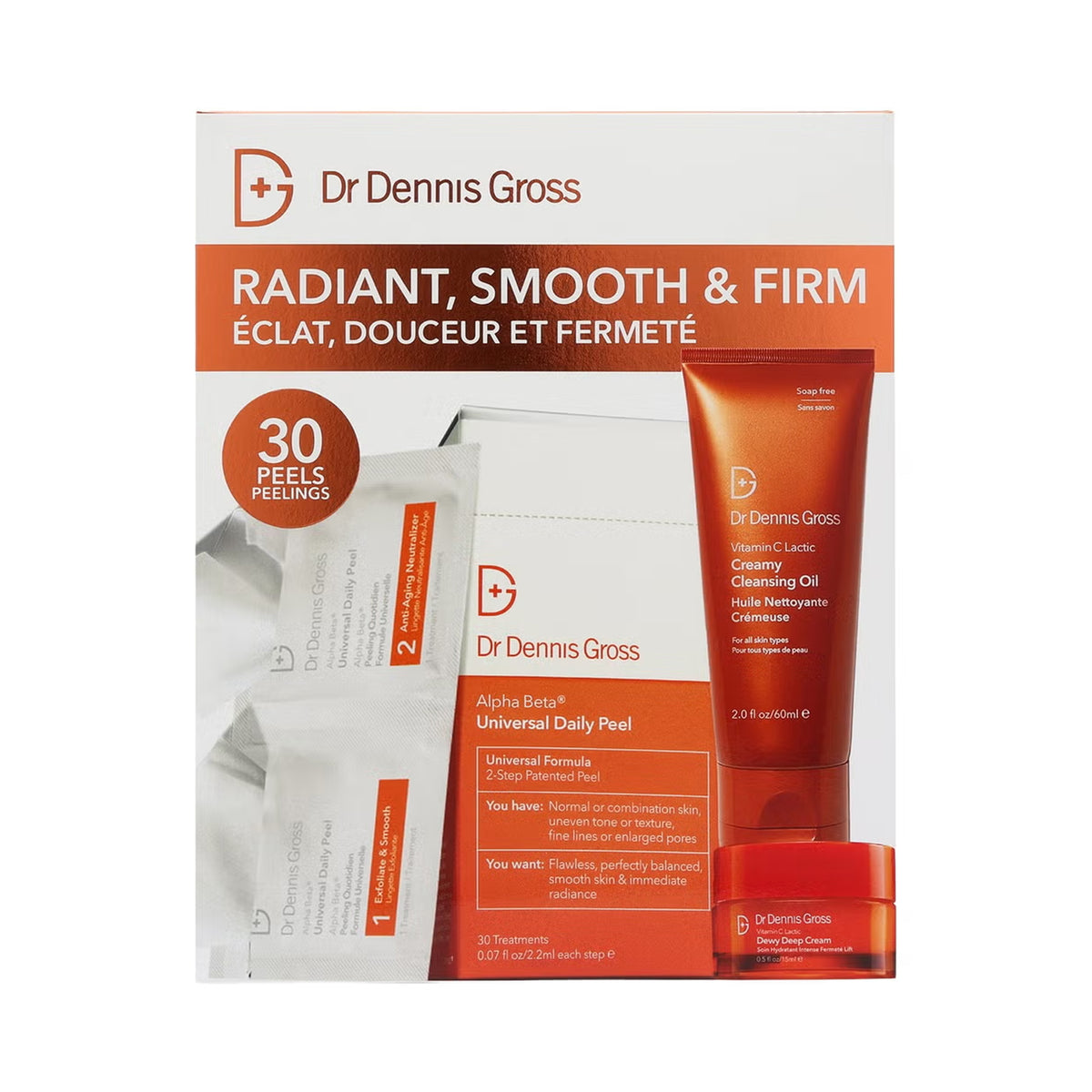 Dr. Dennis Gross Radiant, Smooth & Firm Universal Kit ($130 Value) / KIT