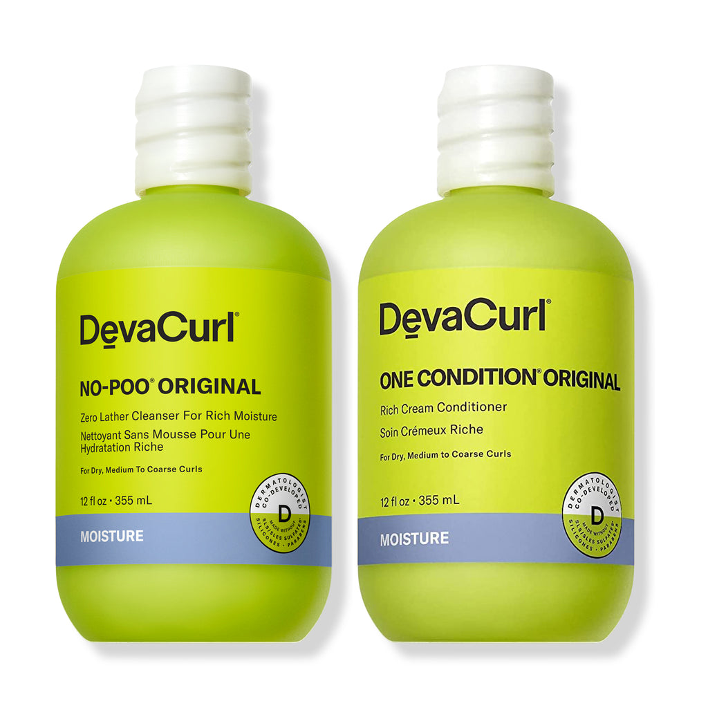 Devacurl No-Poo Original and One Condition Original 12oz Duo / 12OZ thumbnail 1
