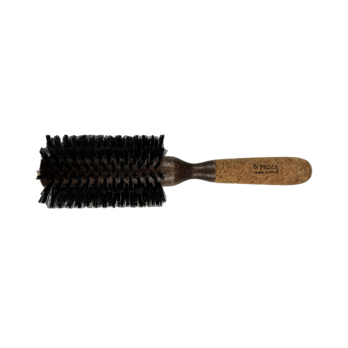 Di Prima Dukkah Cork Handle Round Wood Barrel Pure Boar Bristle 525CK
