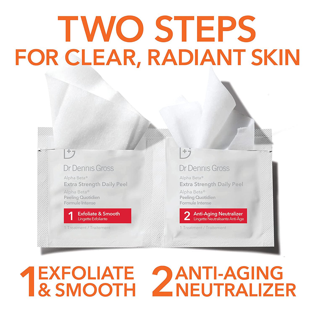 Dr. Dennis Gross Alpha Beta Extra Strength Daily Peel - 30 Packettes / 30PK, image 27389632839830