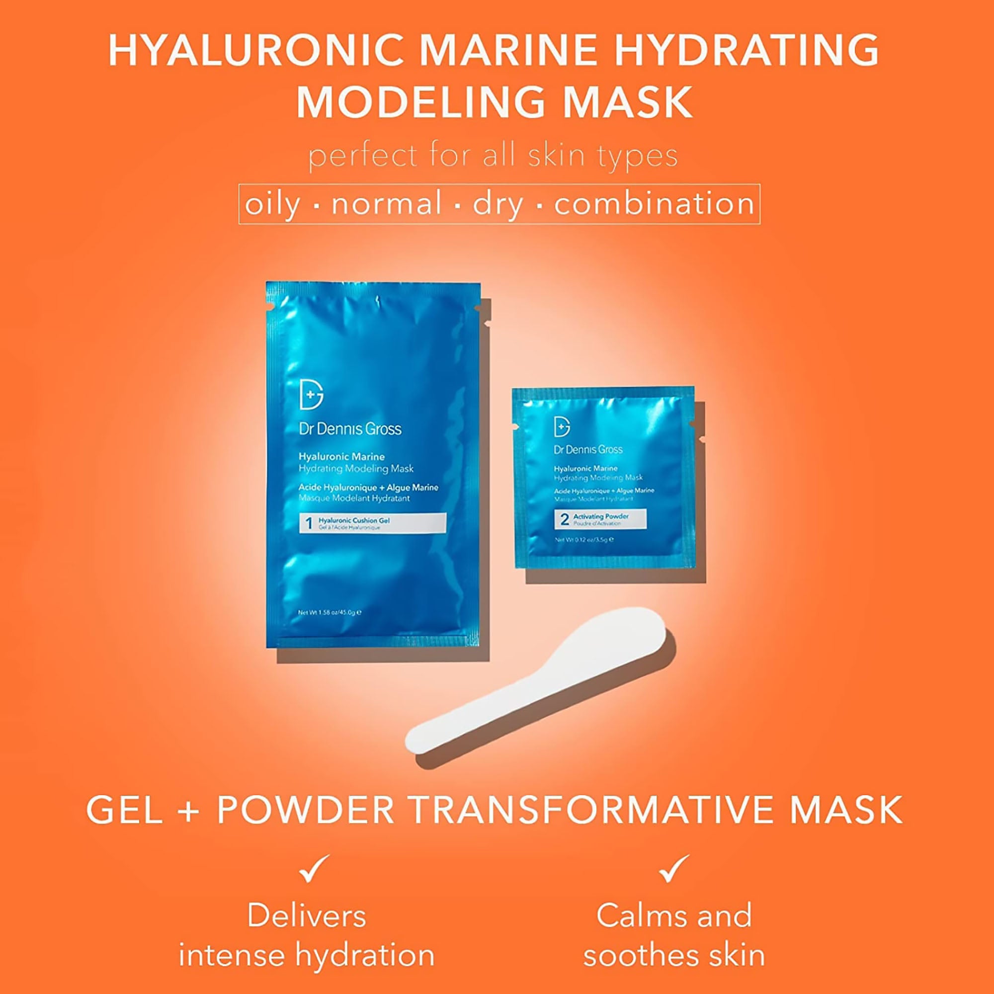 Dr. Dennis Gross Hyaluronic Marine Hydrating Modeling Mask