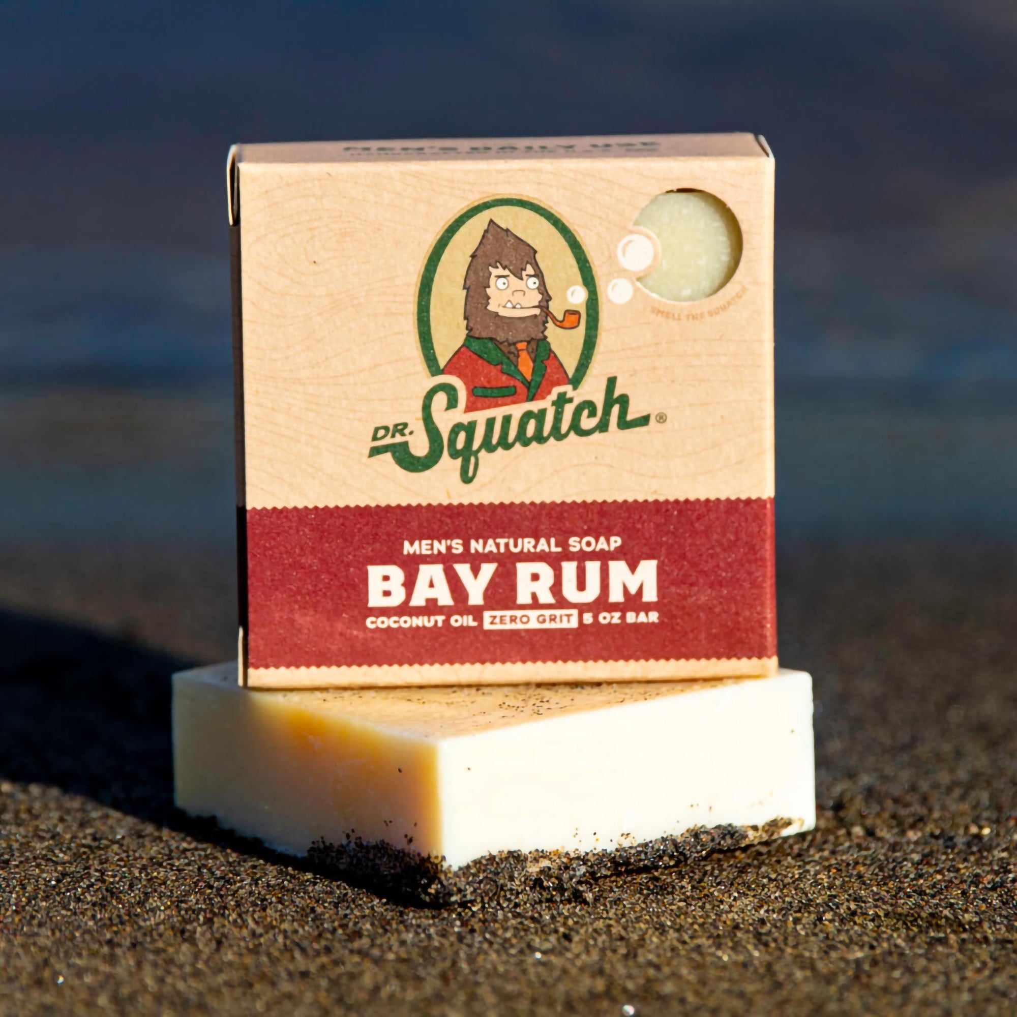 Dr. Squatch Bay Rum Bar Soap / 5OZ