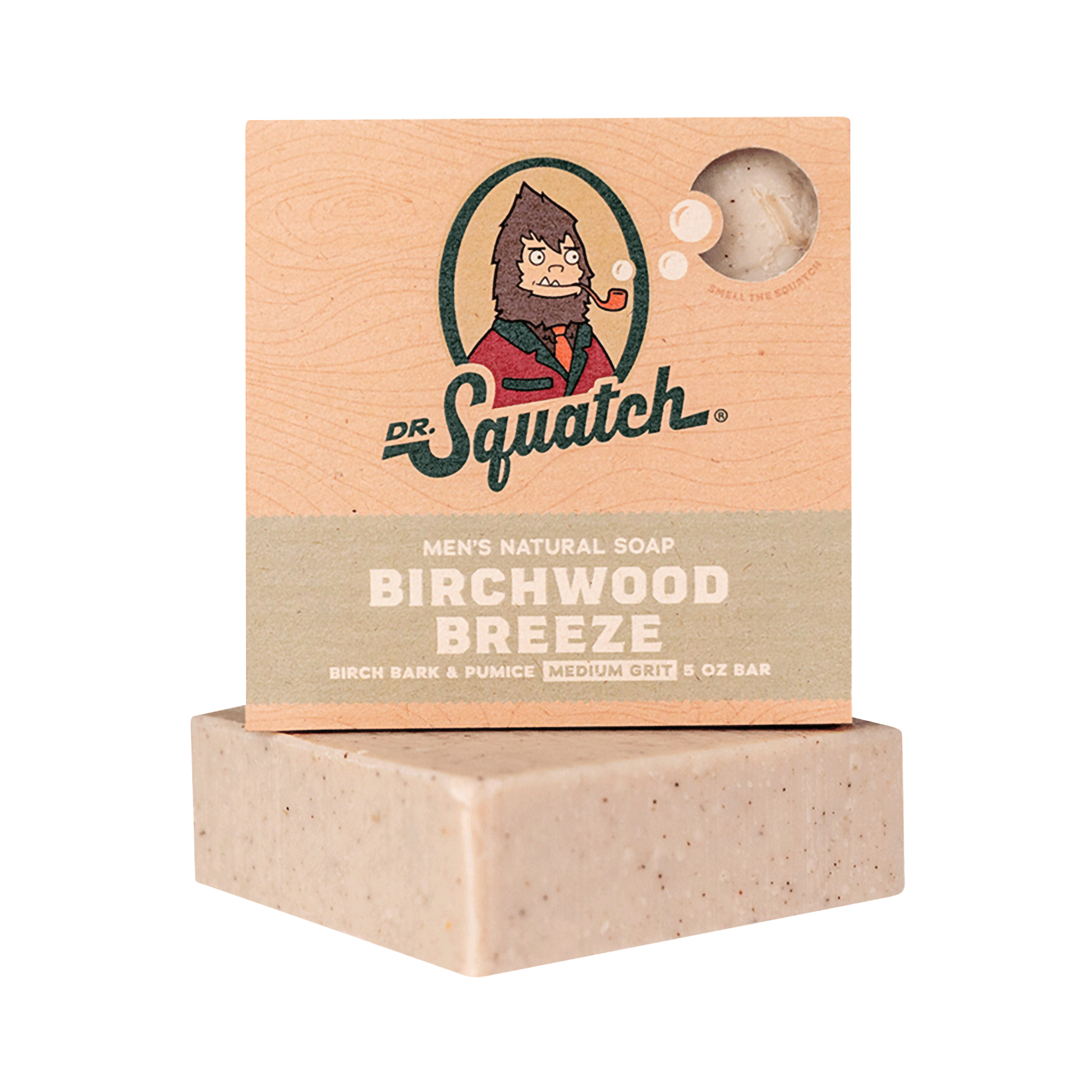 Dr. Squatch Birchwood Breeze Bar Soap / 5OZ